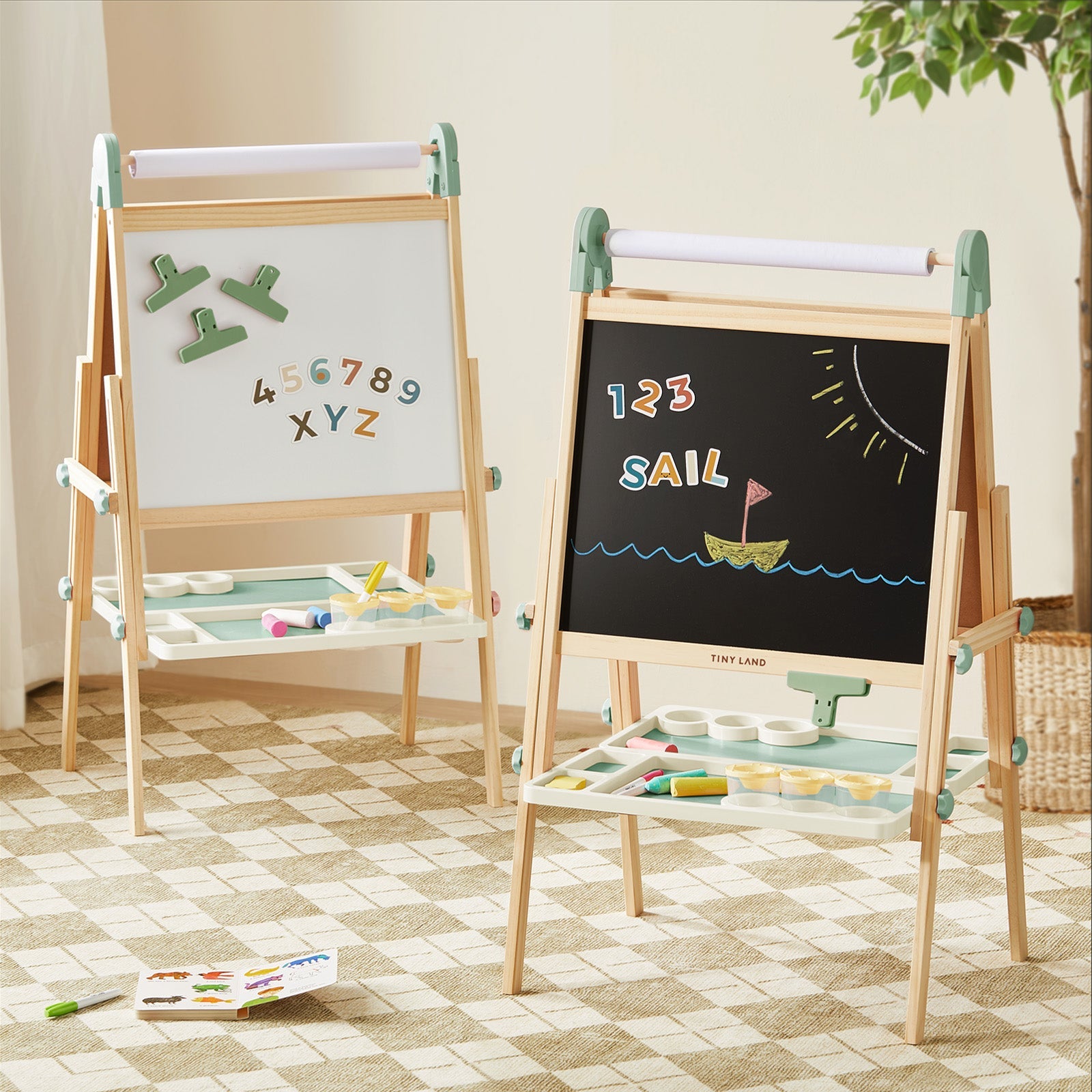 ® Magnitales Easel for Kids - Green