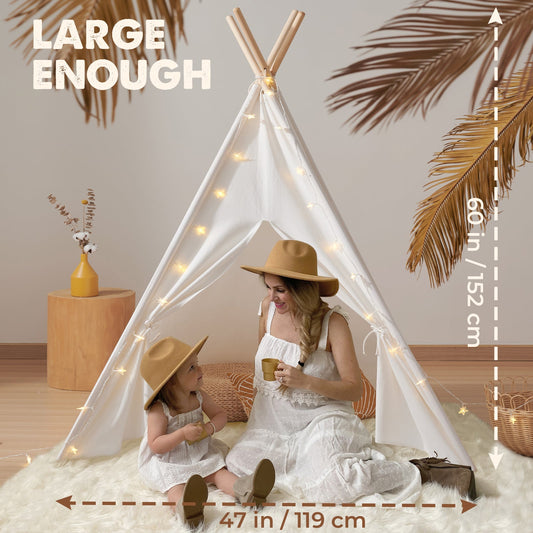 Fresh Imaginative Retreat Set — Sage Easel + Kids Teepee