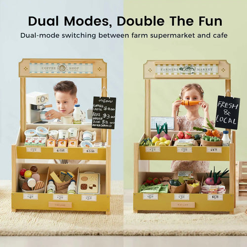 Farmers’ Market Gift Set: Market Stall & Organic Food Collection