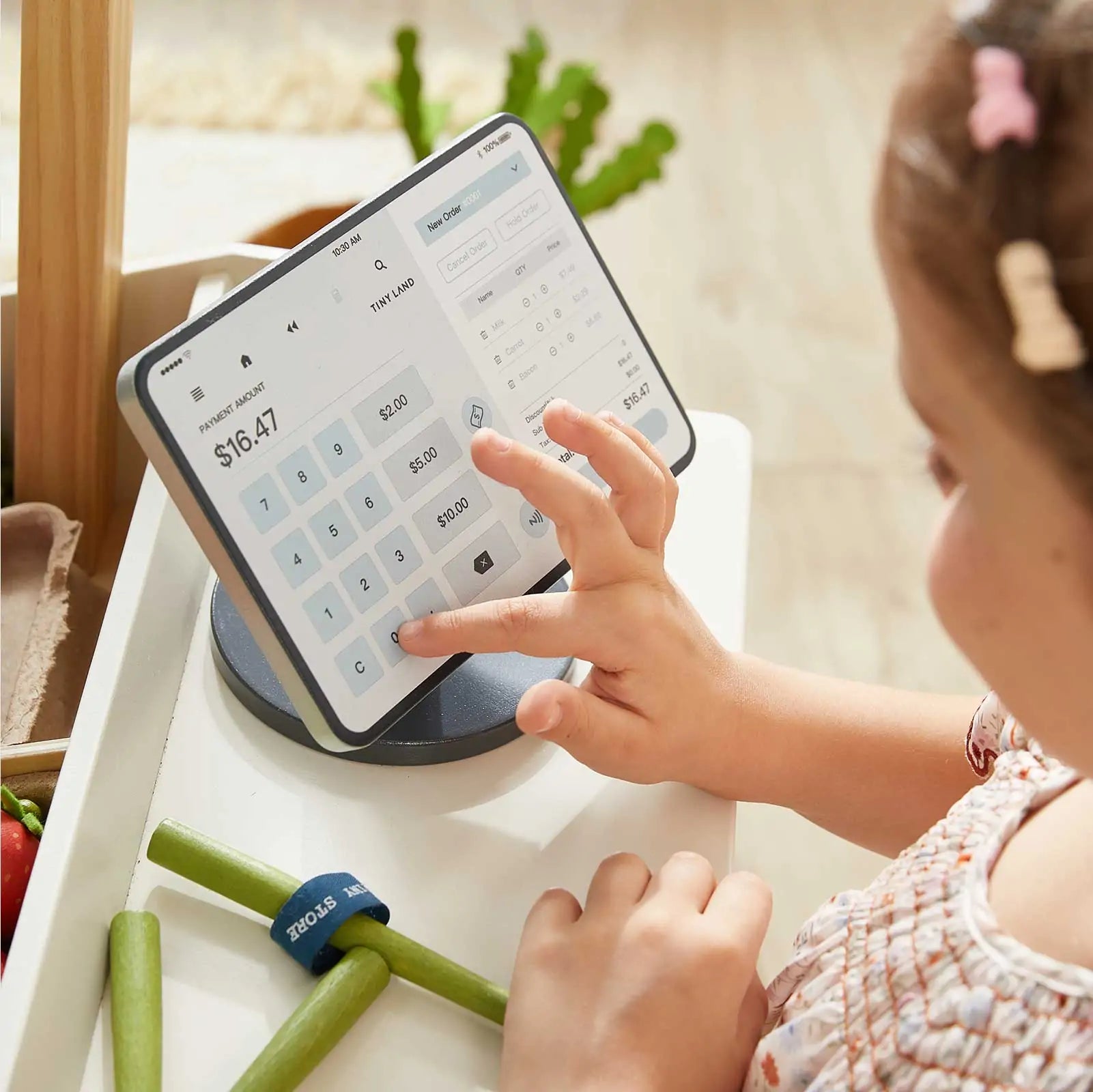 Farmers’ Market Gift Set: Market Stall & Organic Food Collection