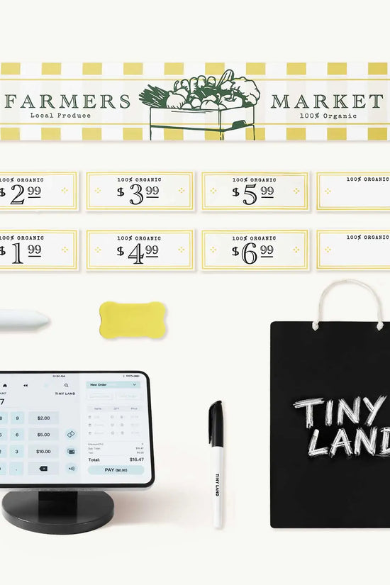 Farmers’ Market Gift Set: Market Stall & Organic Food Collection