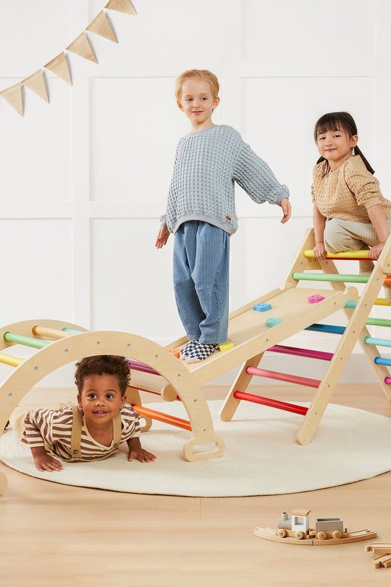 ® 7-in-1 Rainbow Climbing Set