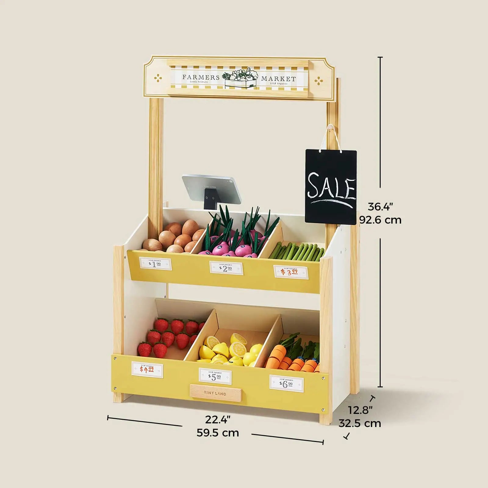 Farmers’ Market Gift Set: Market Stall & Organic Food Collection