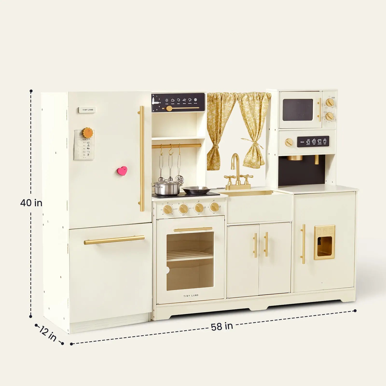 All-in-One Family Feast Gift Set：Luxury Kitchen & Fridge & Organic Food Collection