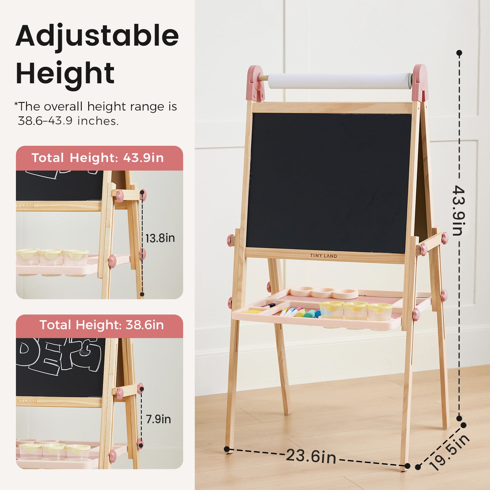 ® Magnitales Easel for Kids - Pink