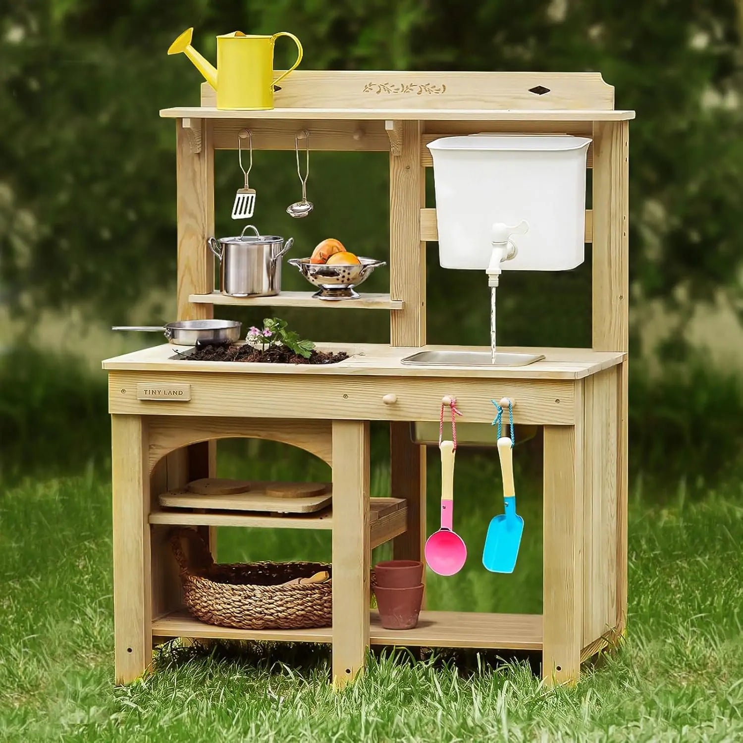 ® Mud Kitchen - DuoPlay Outdoor Play Kitchen for Kids