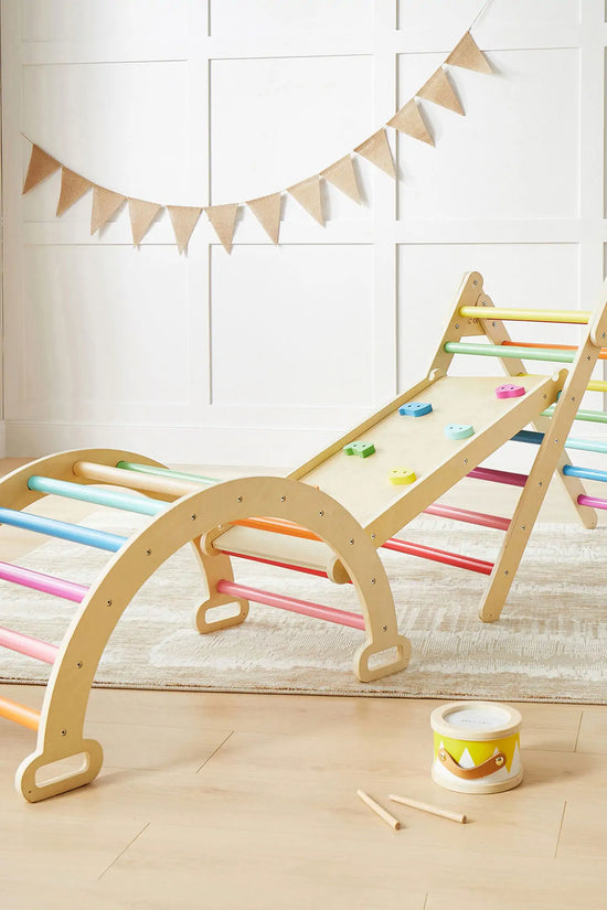 ® 7-in-1 Rainbow Climbing Set