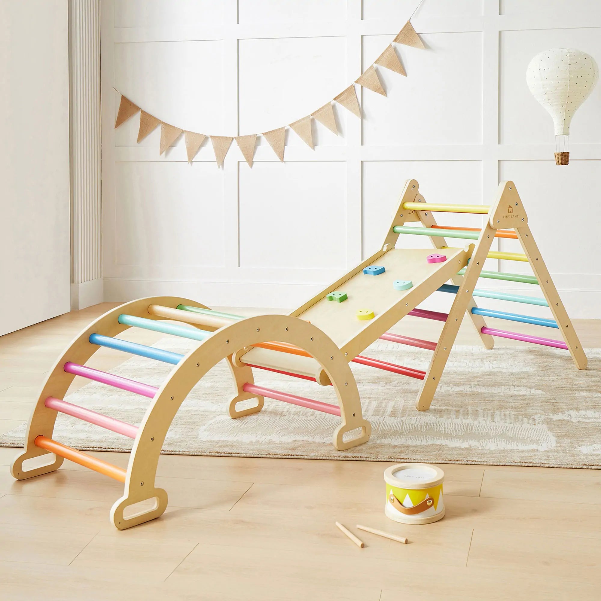 ® 7-in-1 Rainbow Climbing Set
