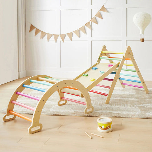 ® 7-in-1 Rainbow Climbing Set