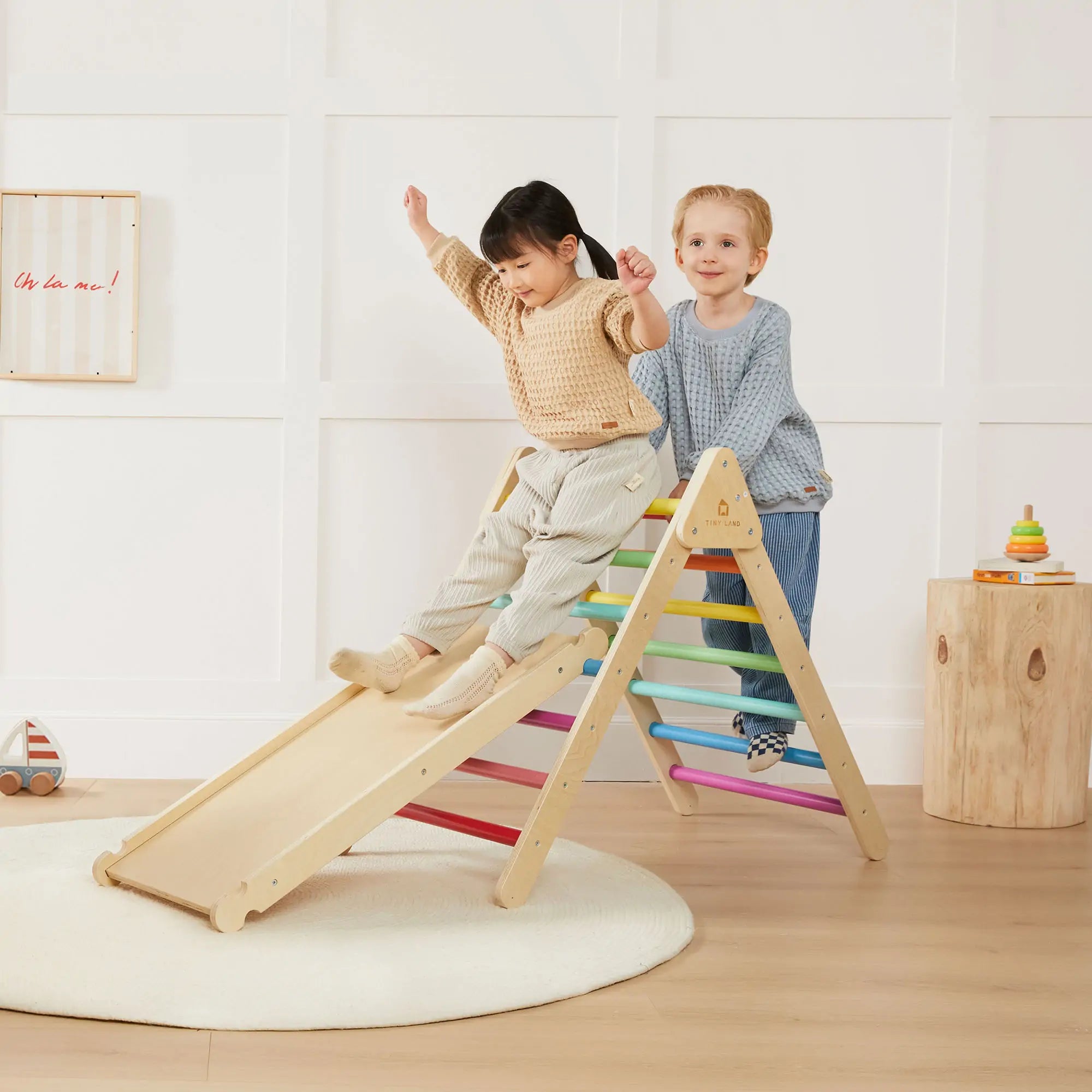 ® 7-in-1 Rainbow Climbing Set