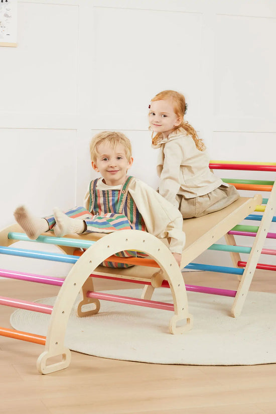 ® 7-in-1 Rainbow Climbing Set