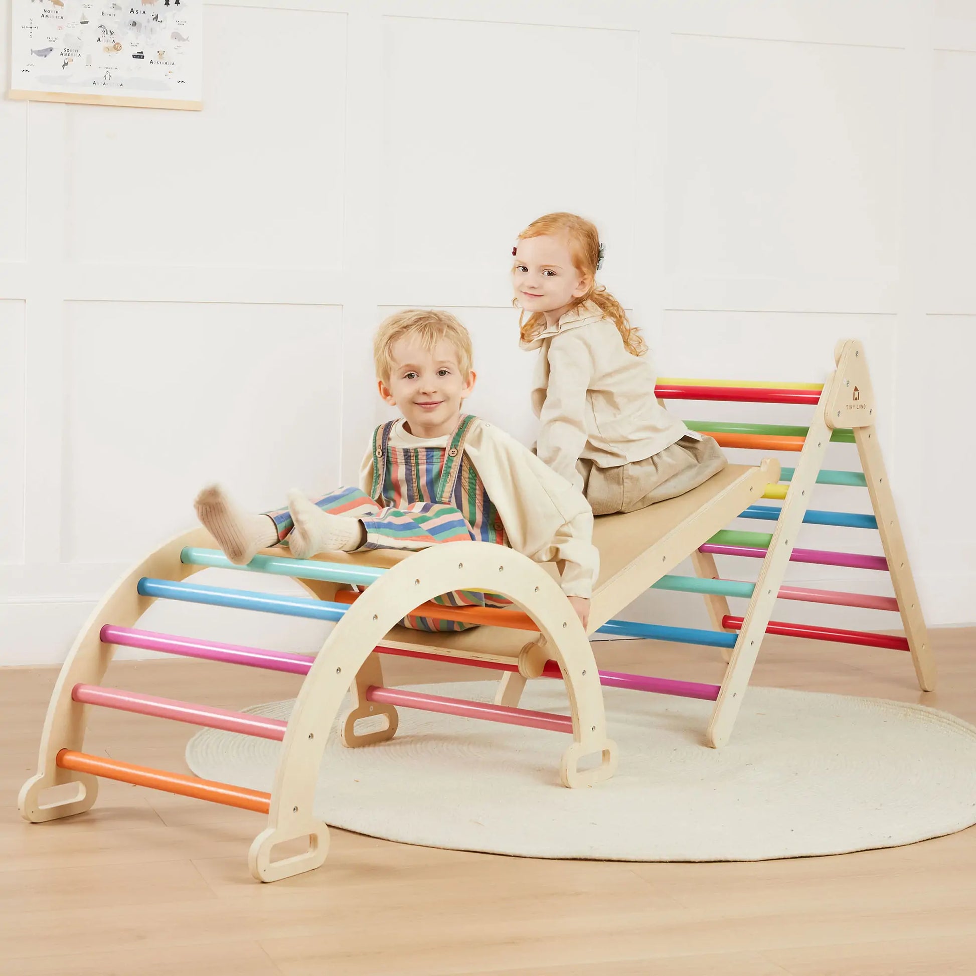 ® 7-in-1 Rainbow Climbing Set