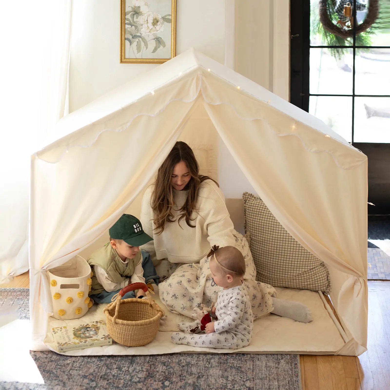 ® Kids Tent – Large Cozy Tent with Star Lights