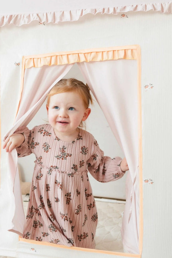 Sweet Dreams Playset — Pink Dollhouse + Pink-White Playhouse