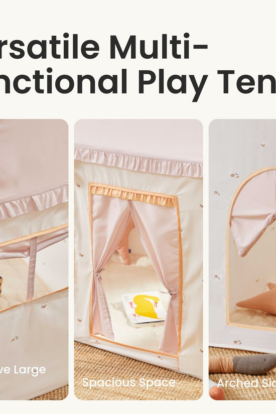 Sweet Dreams Playset — Pink Dollhouse + Pink-White Playhouse