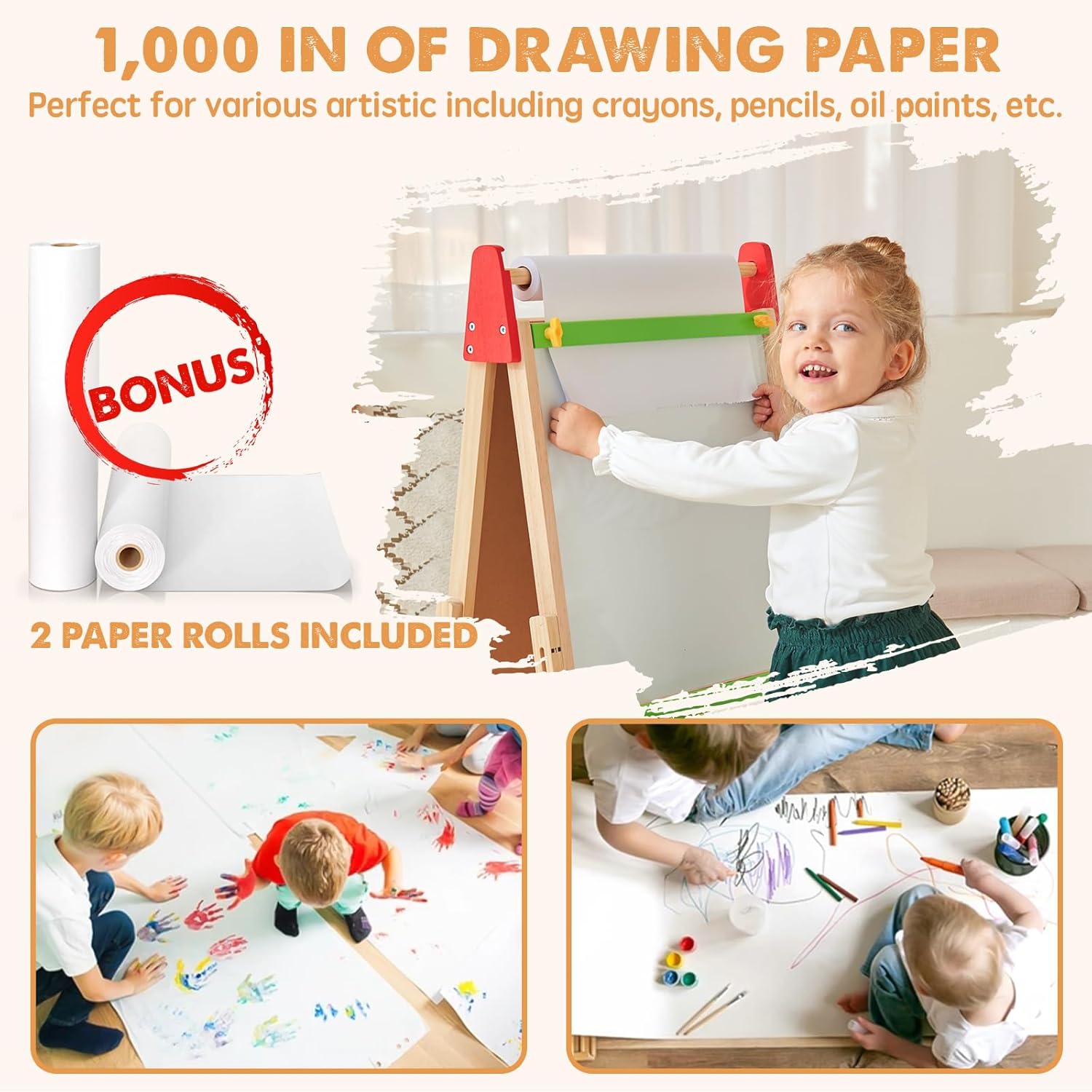 ® 3-in-1 Art Easel for Kids