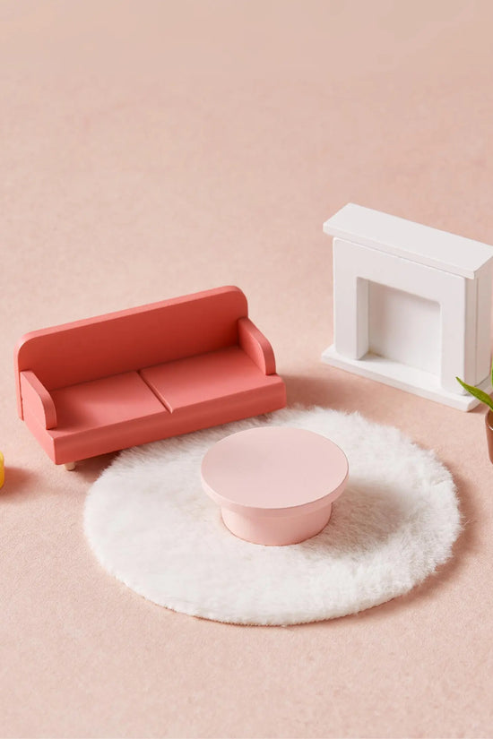 Sweet Dreams Playset — Pink Dollhouse + Pink-White Playhouse