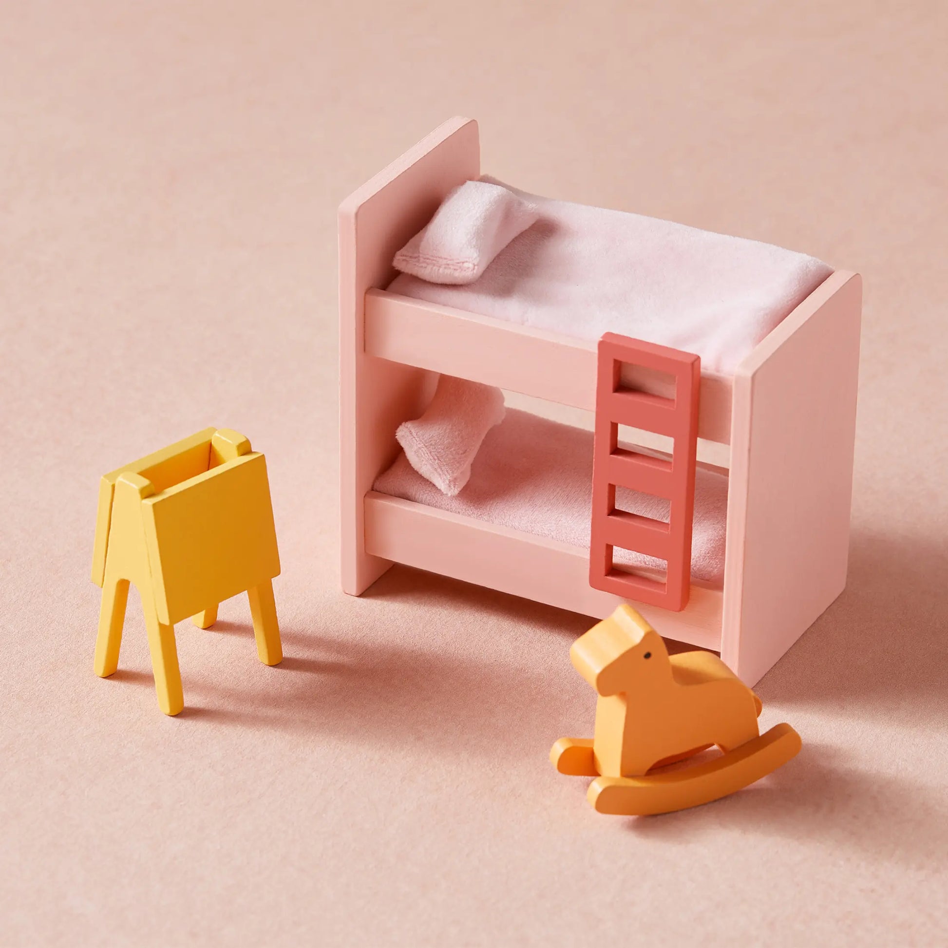 Sweet Dreams Playset — Pink Dollhouse + Pink-White Playhouse