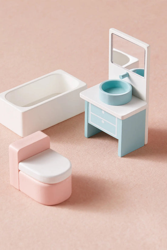 Sweet Dreams Playset — Pink Dollhouse + Pink-White Playhouse