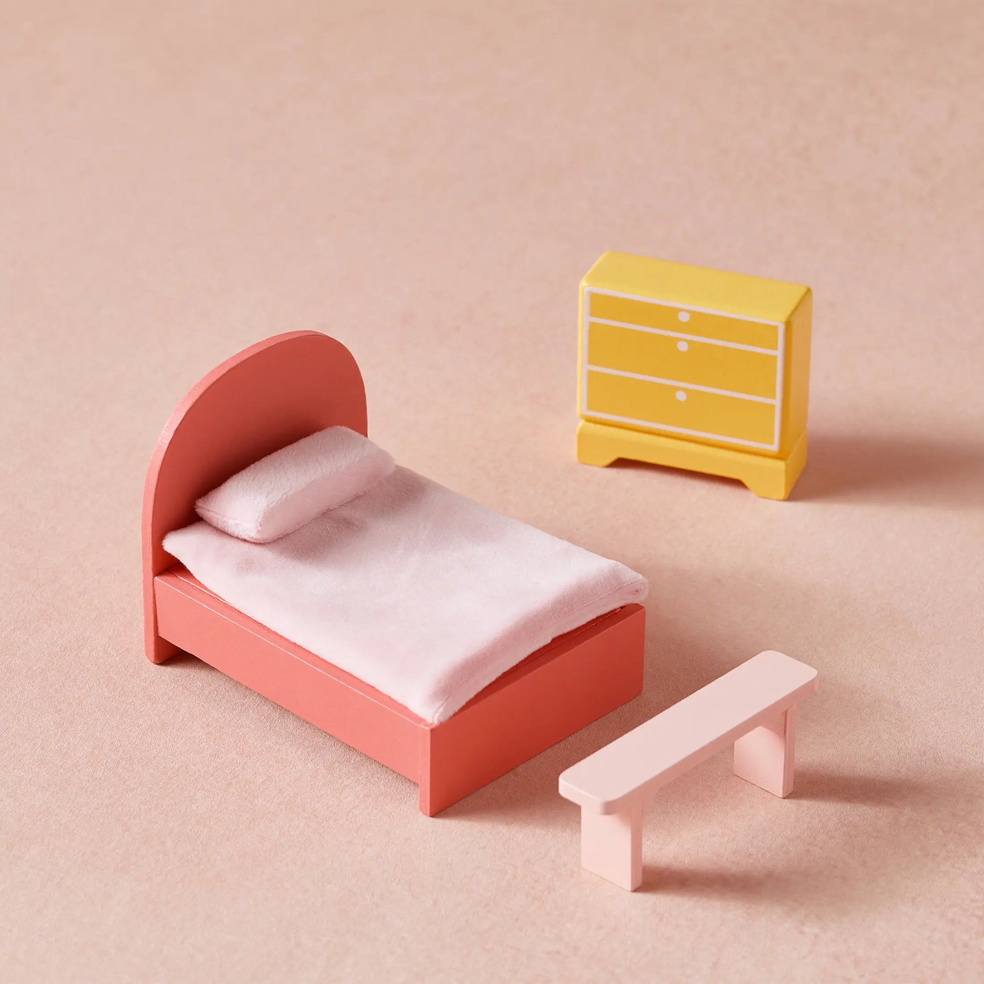 Sweet Dreams Playset — Pink Dollhouse + Pink-White Playhouse