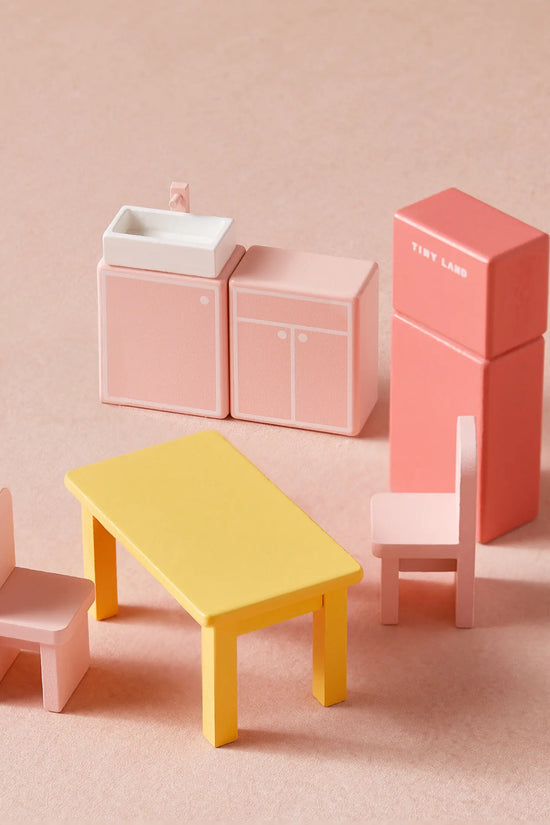 Sweet Dreams Playset — Pink Dollhouse + Pink-White Playhouse