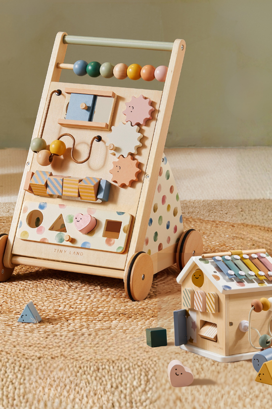 Complete Development Playset — Baby Walker + Activity Cube